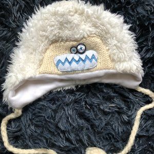 DeLux Yuki the Yeti Wool Pilot Child's Hat